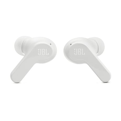 Image numéro 2 de Écouteurs-boutons sans fil Vibe Beam de JBL (blanc)