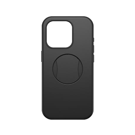 Image 1 of OtterBox OtterGrip Symmetry case (black) for iPhone 15 Pro