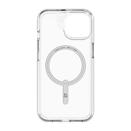 Image 1 of ZAGG Crystal Palace case (clear) for iPhone 15