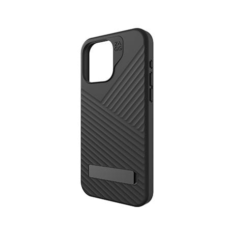 Image 2 of ZAGG Denali case with kickstand (black) for iPhone 15 Pro Max