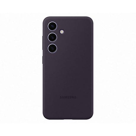 Image 1 of Samsung Silicone case (dark violet) for Samsung Galaxy S24