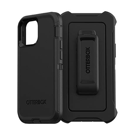 Image 2 of OtterBox Defender case (black) for iPhone 13 mini