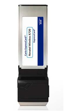 Carte X720 ExpressCard de Novatel Wireless