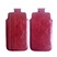 �tui de poche de luxe (rouge avec bande rouge)
