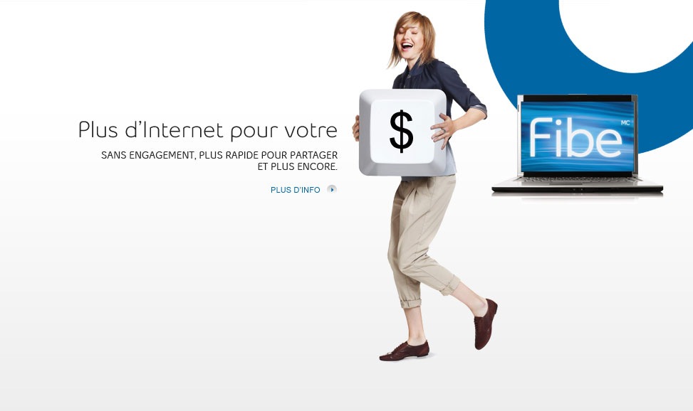 Bell Internet : Sans engagement, plus rapide pour partager et plus encore.