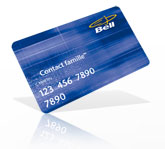 Calling card visual