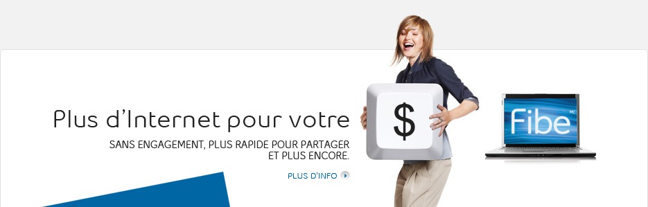 Bell Internet : Sans engagement, plus rapide pour partager et plus encore.