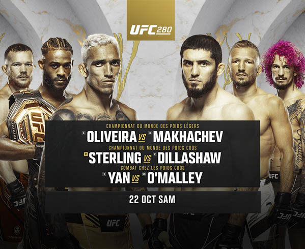 UFC 280 : Oliveira c. Makhachev