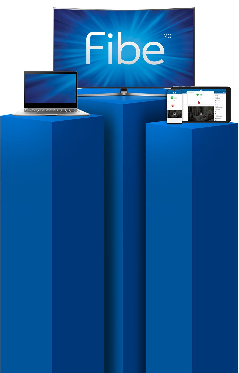 Passez à Bell et profitez de la technologie Internet la plus rapide, du meilleur service télé et d’une sécurité à domicile intelligente.
