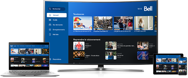et Télé pour nouvelles constructions Bell Canada