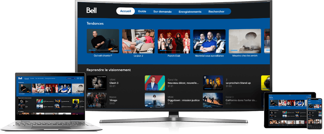 Appli Télé Fibe