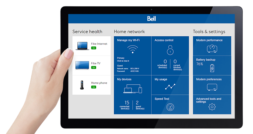 dhcp reservation bell home hub 3000