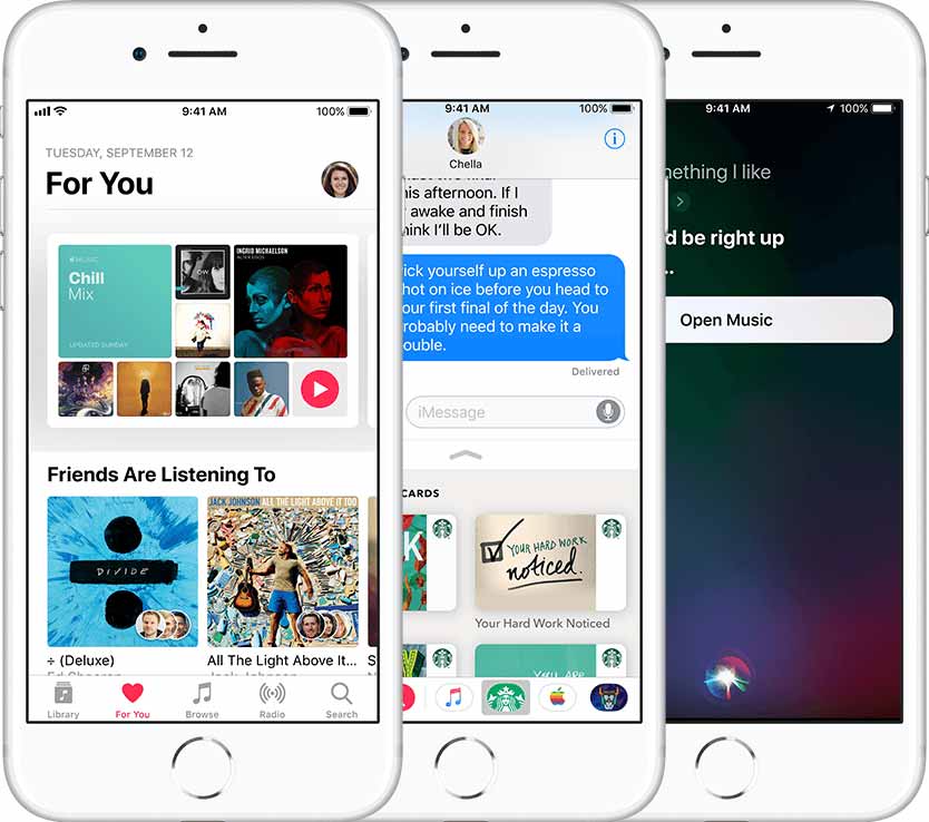 New with iOS 11 New with iOS 11