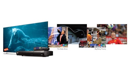 Profitez d'un service télé satellite amélioré.