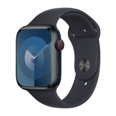 Apple Watch Series 9 45 mm Aluminum case Sport Band S M