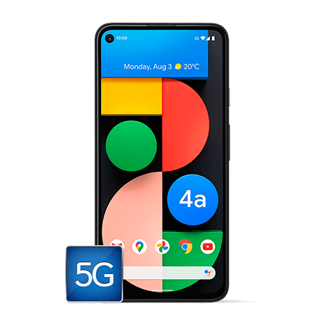 Google Pixel 4a 5G - 128 GB - Default- Black - 105885