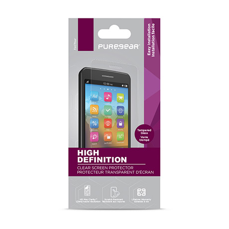 Image 1 of PureGear HD tempered glass screen protector for iPhone 11