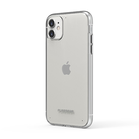 Image 2 of PureGear Slim Shell case (clear) for iPhone 11