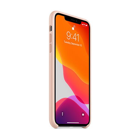 Voir l’image numéro 2 de Étui en silicone Apple pour iPhone 11 Pro Max (sable rose)