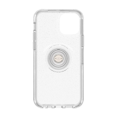 Image 3 of Otter + Pop Symmetry Clear case (stardust) for iPhone 12/12 Pro