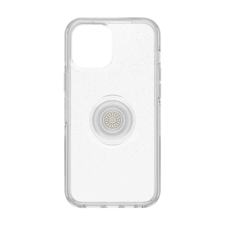 Image 1 of Otter + Pop Symmetry Clear case (stardust) for iPhone 12 Pro Max