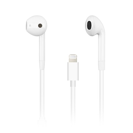 LOGiiX Classic Jolt corded in-ear headphones (white)