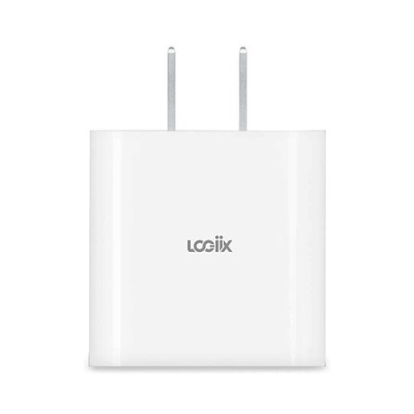 Image 2 of LOGiiX Power Cube USB-C 20W wall charger (white)