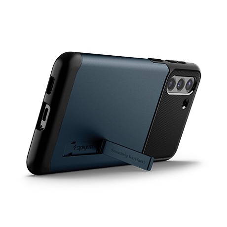 Spigen Slim Armor case metal slate | Samsung Galaxy S21 5G ...