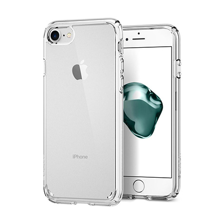 Spigen Crystal Hybrid Clear Case | iPhone SE2 or SE3 | Bell