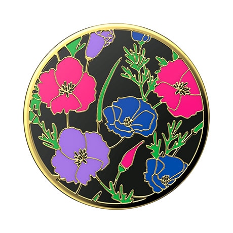 Support PopGrip de PopSockets (« Enamel Floral Romance »)