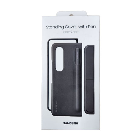 Image 2 of Samsung Standing Cover with Pen (black) for Samsung Galaxy Z Fold4