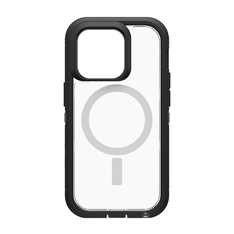 Image numéro 1 de Étui Otterbox Defender XT (transparent/noir) pour iPhone 14 Pro