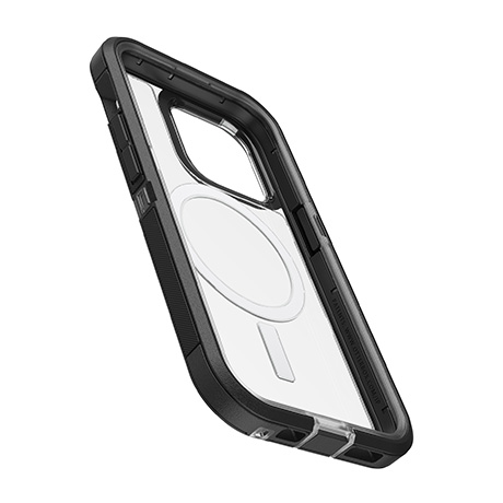 Image numéro 2 de Étui Otterbox Defender XT (transparent/noir) pour iPhone 14 Pro