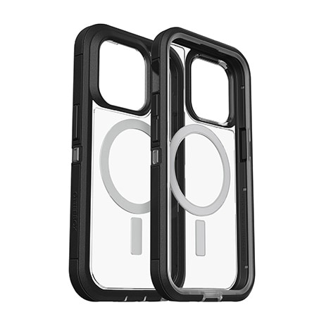 Image numéro 3 de Étui Otterbox Defender XT (transparent/noir) pour iPhone 14 Pro