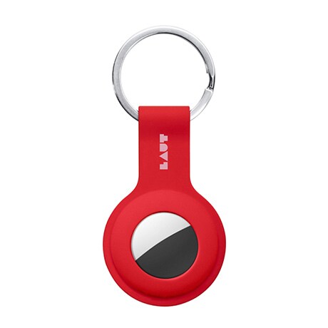 Étui à étiquette Huex de LAUT pour AirTag (rouge)