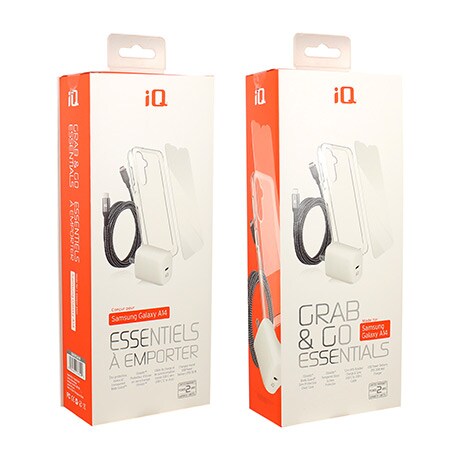 Trousse d’accessoires essentiels Qi pour le Samsung Galaxy A14