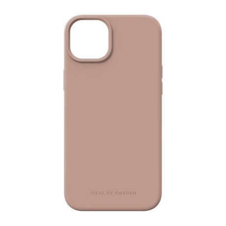 Image numéro 1 de Étui en silicone iDeal of Sweden avec MagSafe (rose pâle) pour iPhone 15 Plus