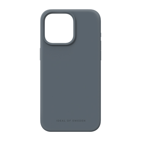 ƒtui en silicone iDeal of Sweden avec MagSafe (bleu minuit) pour iPhoneÊ15 Pro Max
