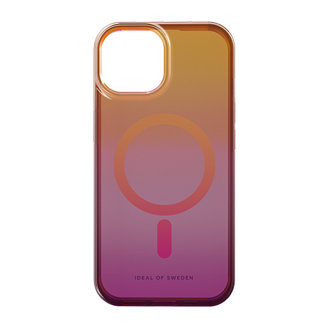 Étui transparent iDeal of Sweden avec MagSafe (ombre éclatante transparente) pour iPhone 15