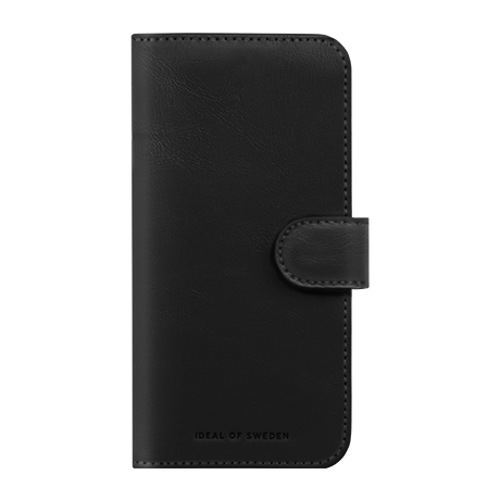 Étui de type portefeuille avec aimants iDeal of Sweden (noir) pour iPhone 15