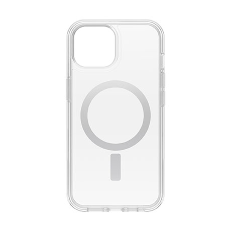 OtterBox Symmetry Plus case (clear) for iPhone 15