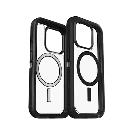 Image numéro 2 de Étui OtterBox Defender XT (transparent/noir) pour iPhone 15 Pro