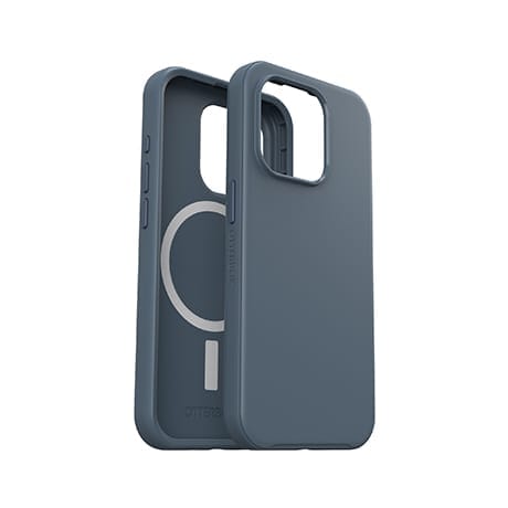 Image numéro 3 de Étui OtterBox Symmetry Plus (bleu) pour iPhone 15 Pro