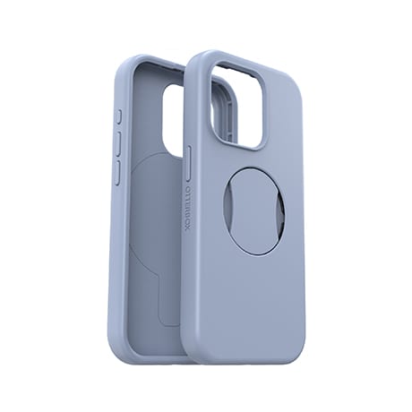 Image numéro 3 de Étui OtterBox OtterGrip Symmetry (bleu) pour iPhone 15 Pro
