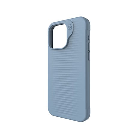 Image numéro 2 de Étui ZAGG Luxe Snap (bleu) pour iPhone 15 Pro Max