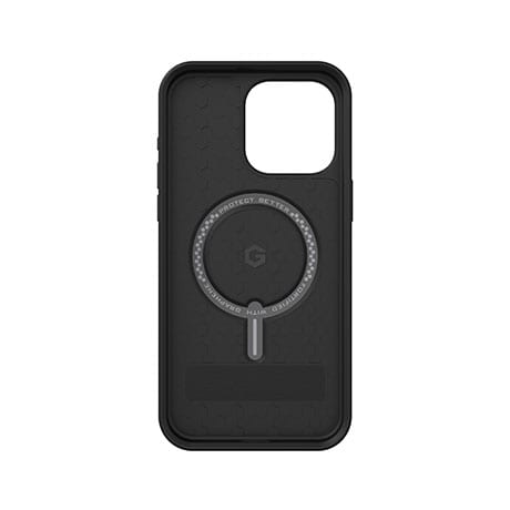 Image numéro 3 de Étui ZAGG Denali avec béquille (noir) pour iPhone 15 Pro Max