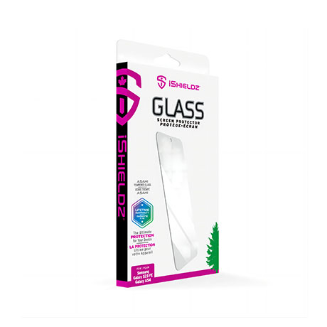 Image 1 of iShieldz tempered glass screen protector for Samsung Galaxy S23 FE