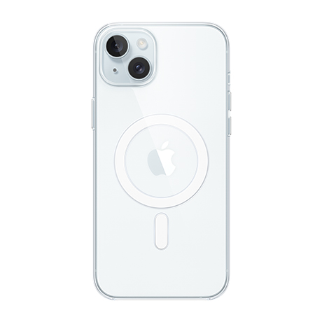 Image numéro 1 de Étui Apple MagSafe clair pour iPhone 15 Plus