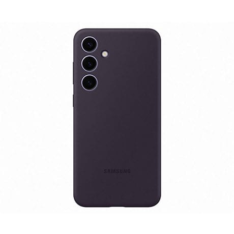 Image 1 of Samsung Silicone case (dark violet) for Samsung Galaxy S24+