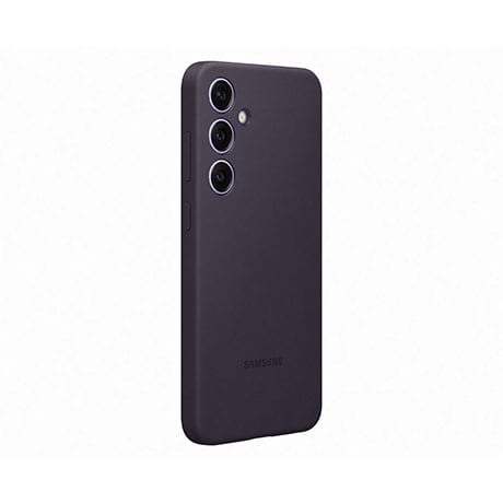 Image numéro 2 de Étui en silicone Samsung (violet foncé) pour Samsung Galaxy S24+